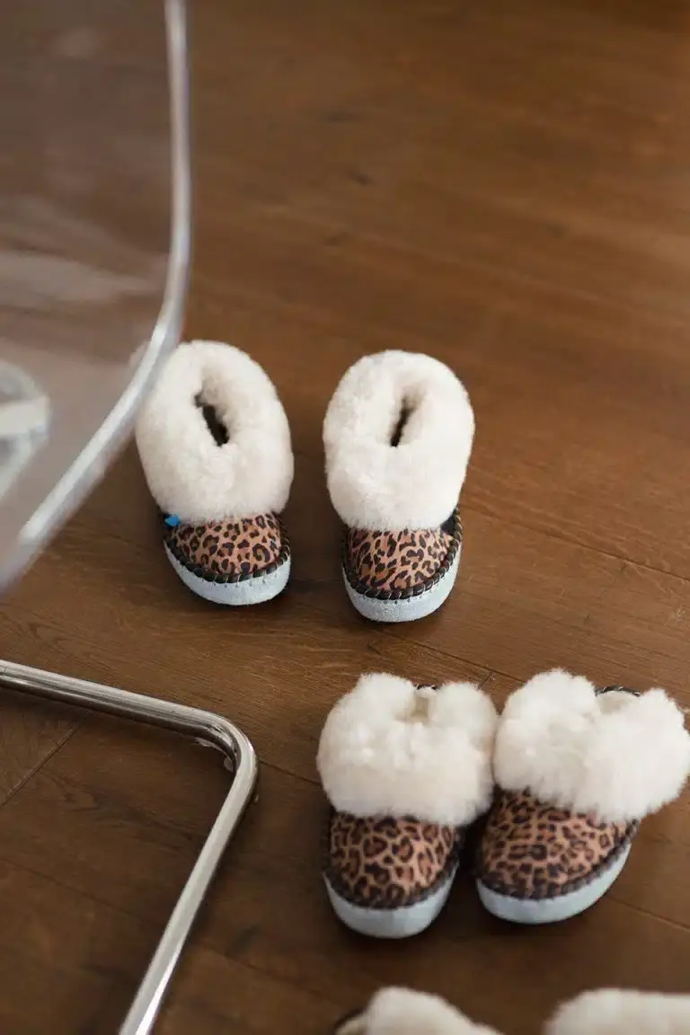 Sheepers - Venta al por mayor Zapatillas para casa - Mujer - Las zapatillas Leopard Sheepers10