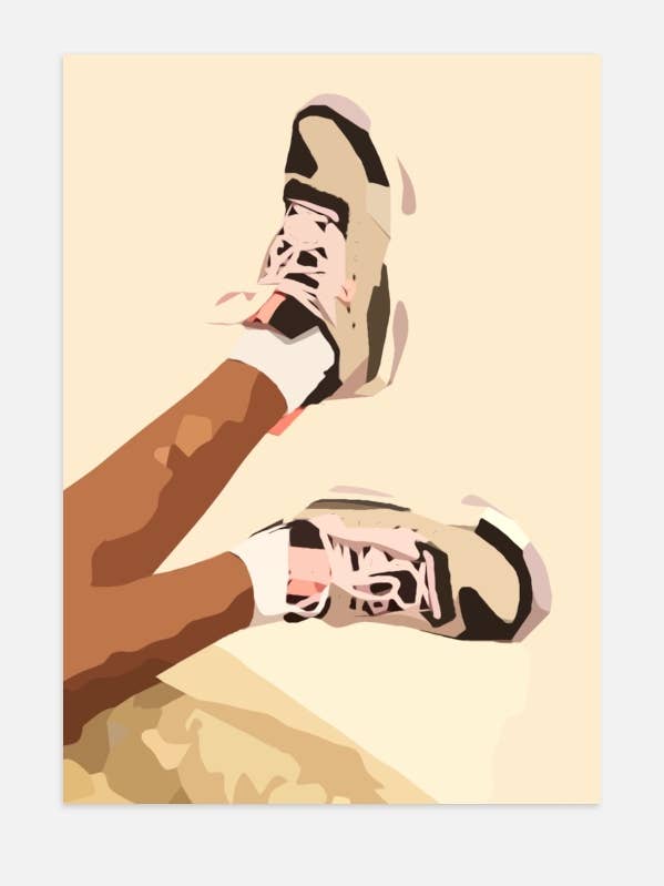 Fashion basketball poster for wholesale by Ouéso