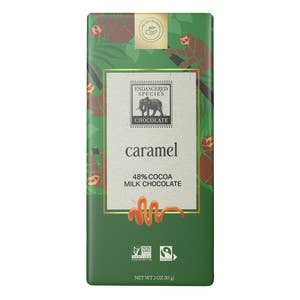 L&F Universal Goods - Wholesale Chocolate Bar - Endangered Species Caramel Milk Chocolate 12/3OZ0