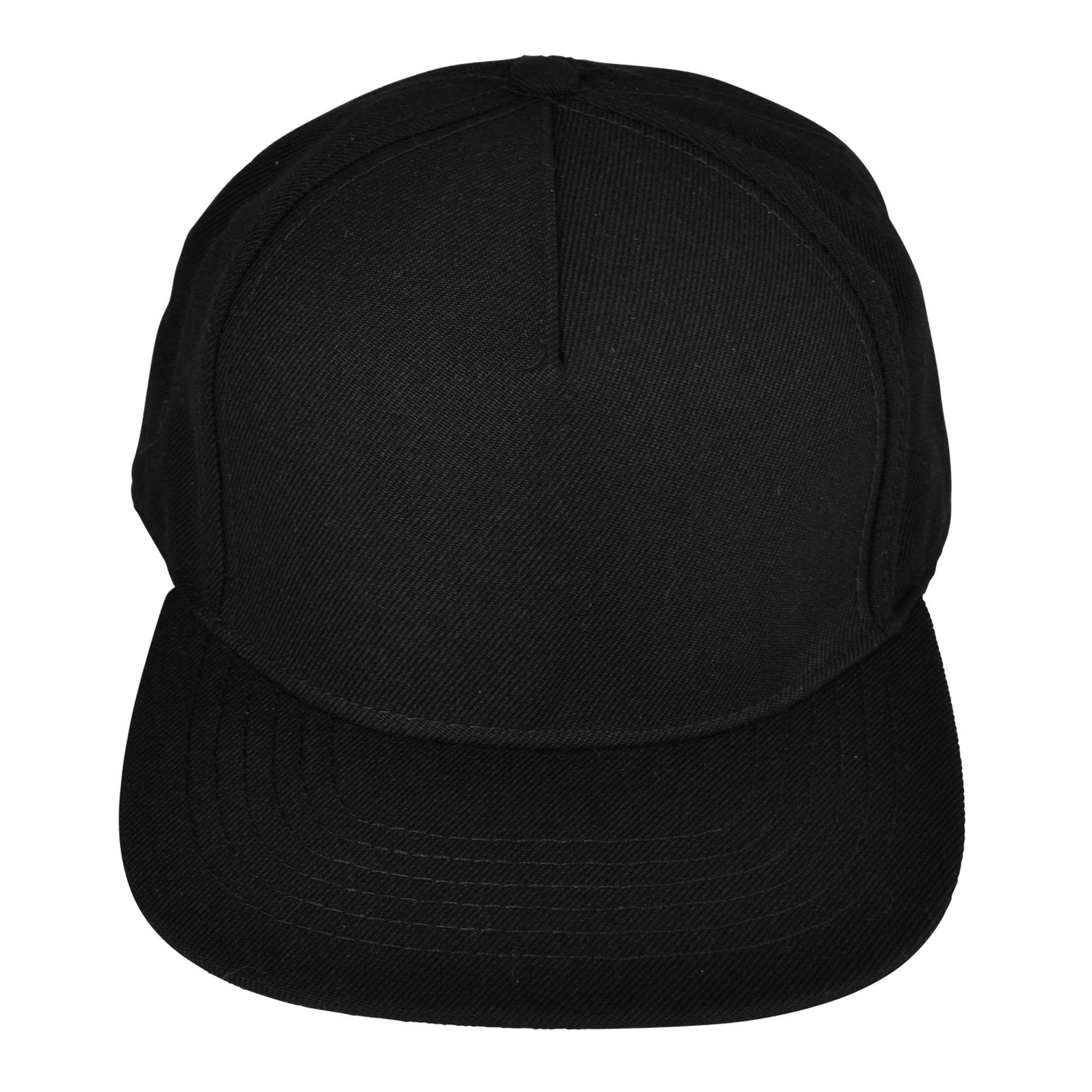 Dalix - Vente Casquette à visière plate – unisexe - DALIX Casquette à 5 panneaux en laine mélangée2