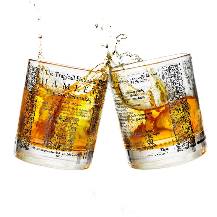 Verre à whisky Hamlet Littérature pour la vente par Greenline Goods