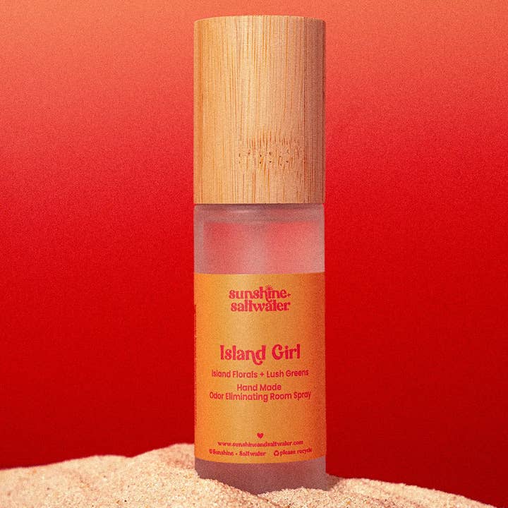 Sunshine + Saltwater - Wholesale Room & Linen Spray - Island Girl Non Aerosol Room Spray4