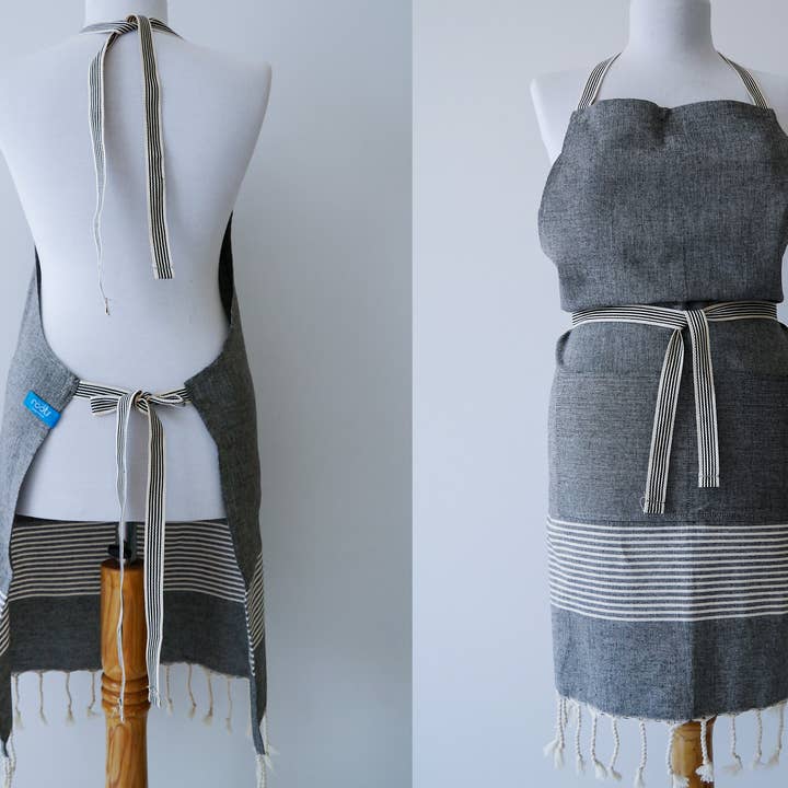 Living Roots - Wholesale Apron - Custom Logo Name Printed Apron - Beige5