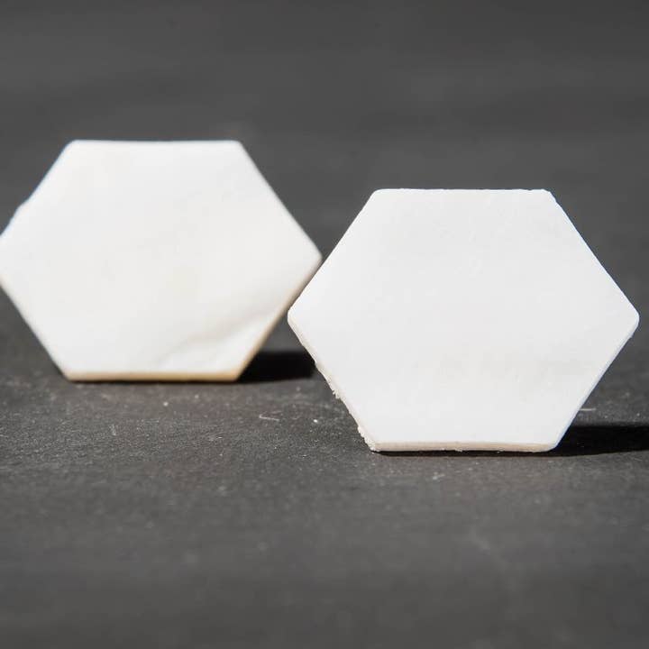 Brincos elegantes de madrepérola por atacado de JAG/ged Edge Jewelry