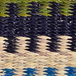 African Market Baskets - Wholesale Fruit Basket - African Bolga Baskets : Deep Fruit Basket (G-155)2