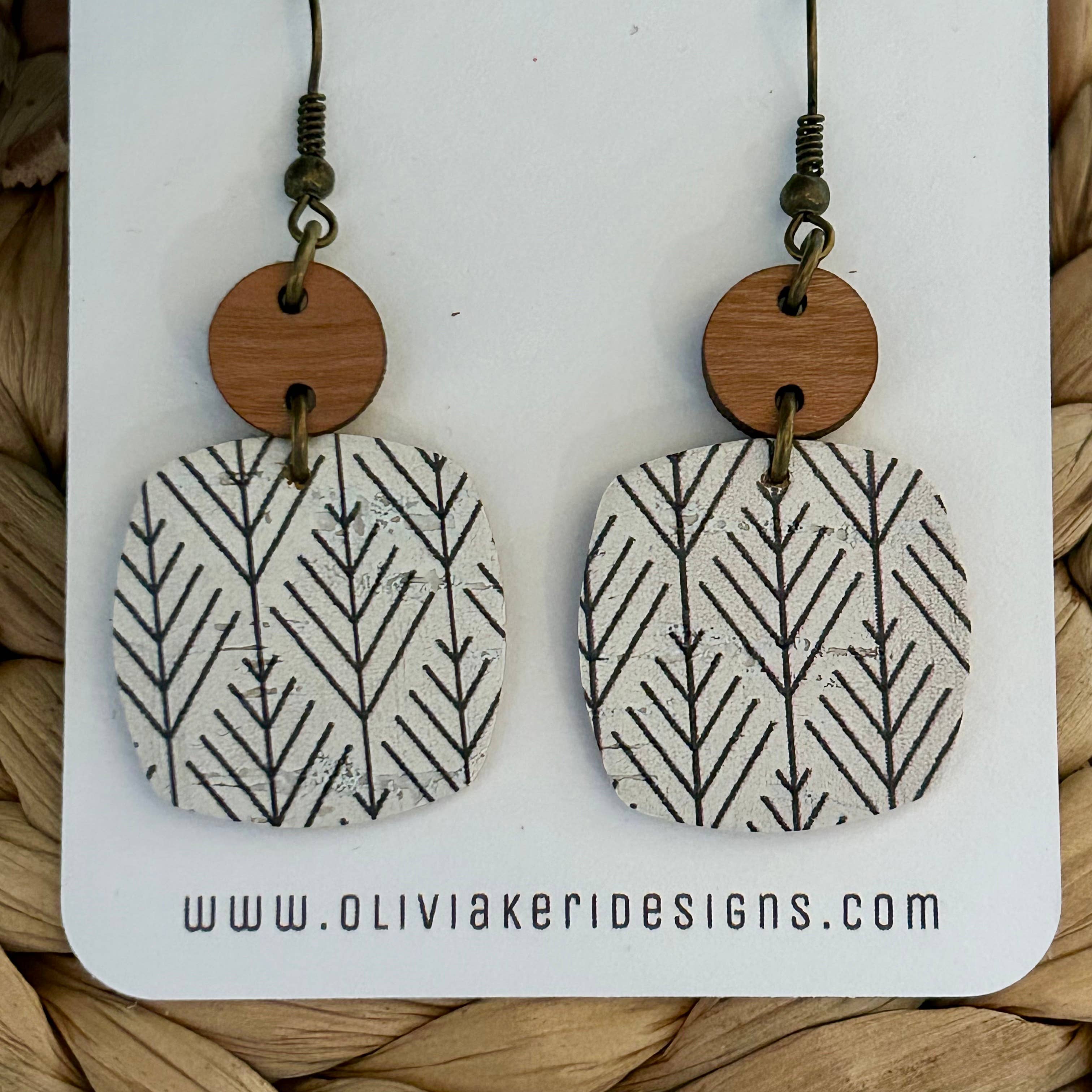 Olivia Keri Designs - Wholesale Dangle Earrings - Nora - Multi Arrows3