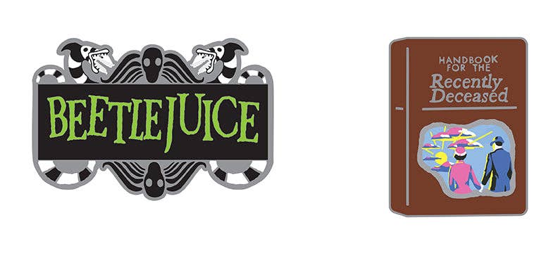 Insight Editions - #1 Pop Culture Publisher - Wholesale Advent Calendar - 12 Days of Beetlejuice Pin Advent Gift Set - SALE!2