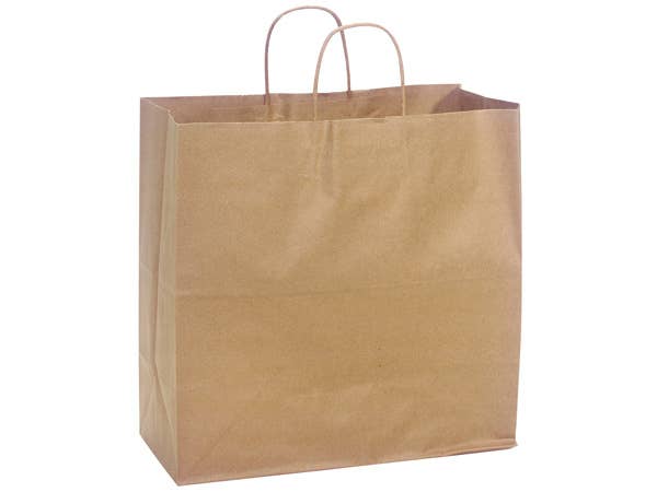 Nashville Wraps - Wholesale Grocery/Shopping Bag - Recycled Brown Kraft Paper Retail Shopping Bags6