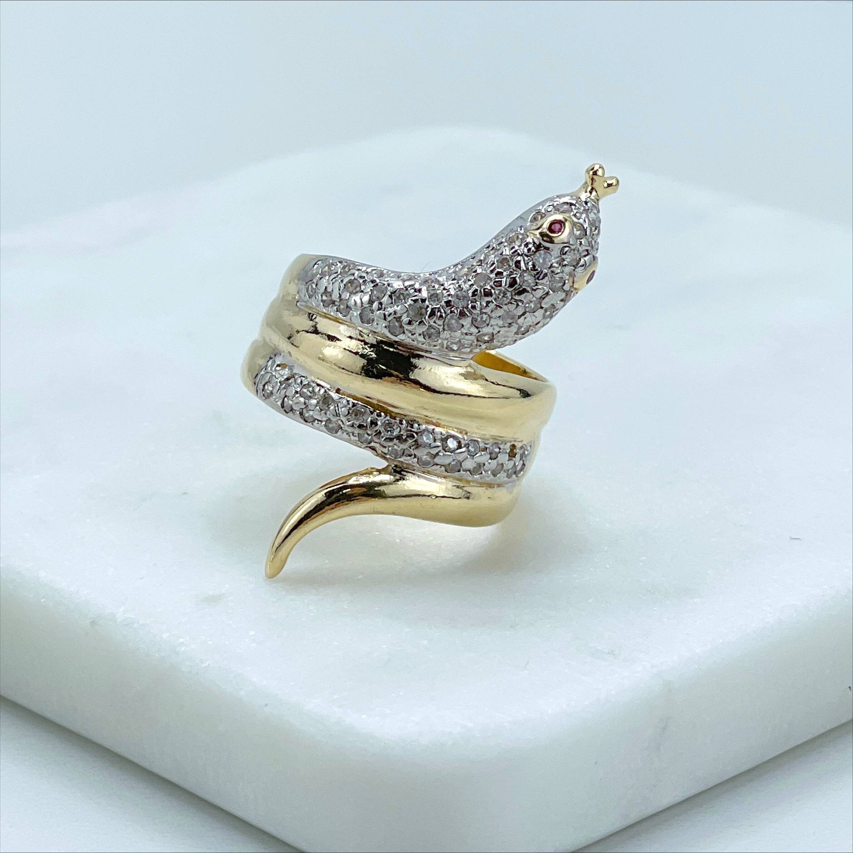 DIJU Jewelry - Vendita all'ingrosso  - Forniture di gioielli all'ingrosso: anello in argento riempito con oro 18k e micro zirconia cubica.0