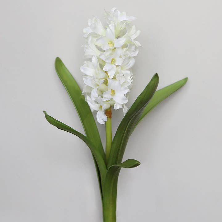 Prestige Botanicals - Wholesale Artificial flowers - Cream White Hyacinth 12.5”0
