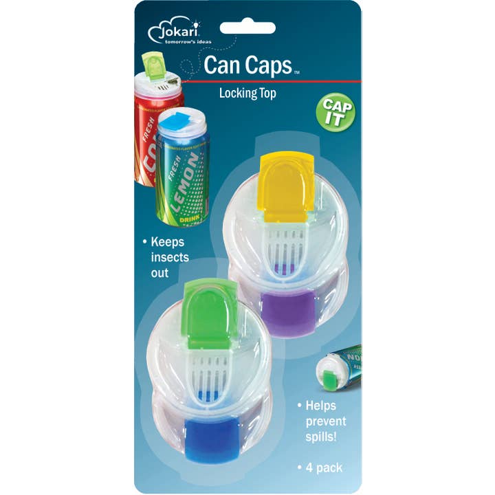 Jokari - Wholesale Drink Lids - Jokari Can Caps – 4 Pack Reusable Snap-On Lids for Soda Cans2