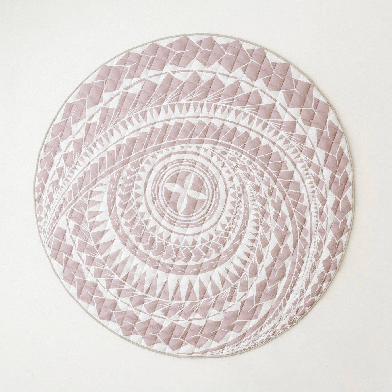 BO & KO - Wholesale Play mat – Kids & baby - Pacific Island Inspired Playmat I Mauve2