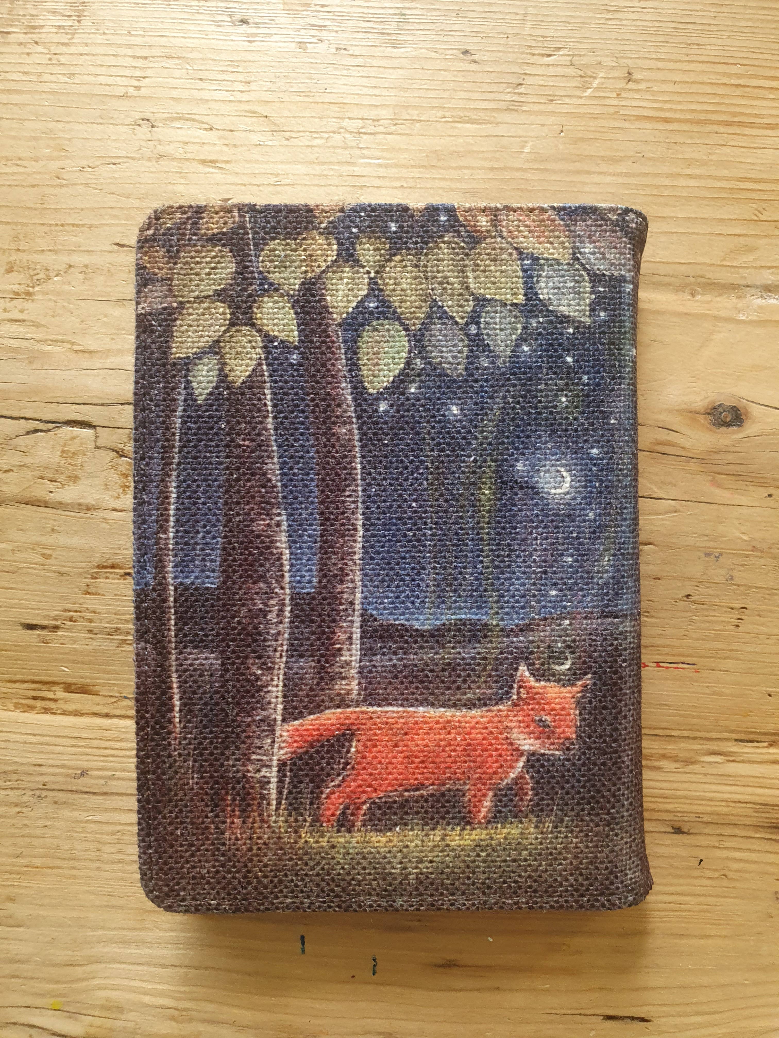 Hannah Willow Art – wholesale Notebook – Morning Forest notebook in rose petal soft feel finish A6  0