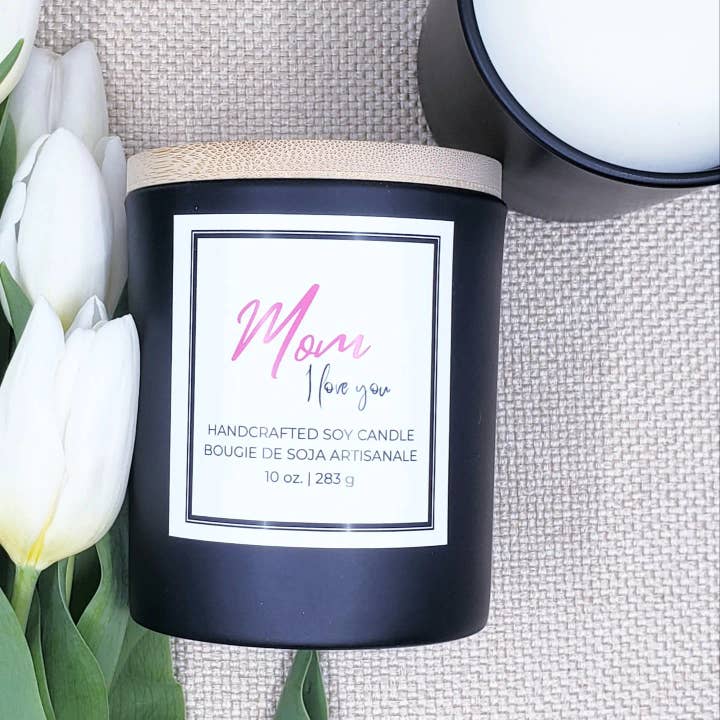 Mother's Day Home Decor Soy Wax Candle - 10 oz. for wholesale by Ashbury Bloom