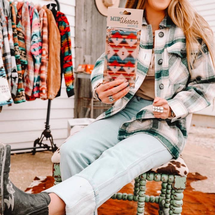 The Front Porch Label - Wholesale Drink Huggers & Koozies - Aztec Tall Coozie 2-Pack9