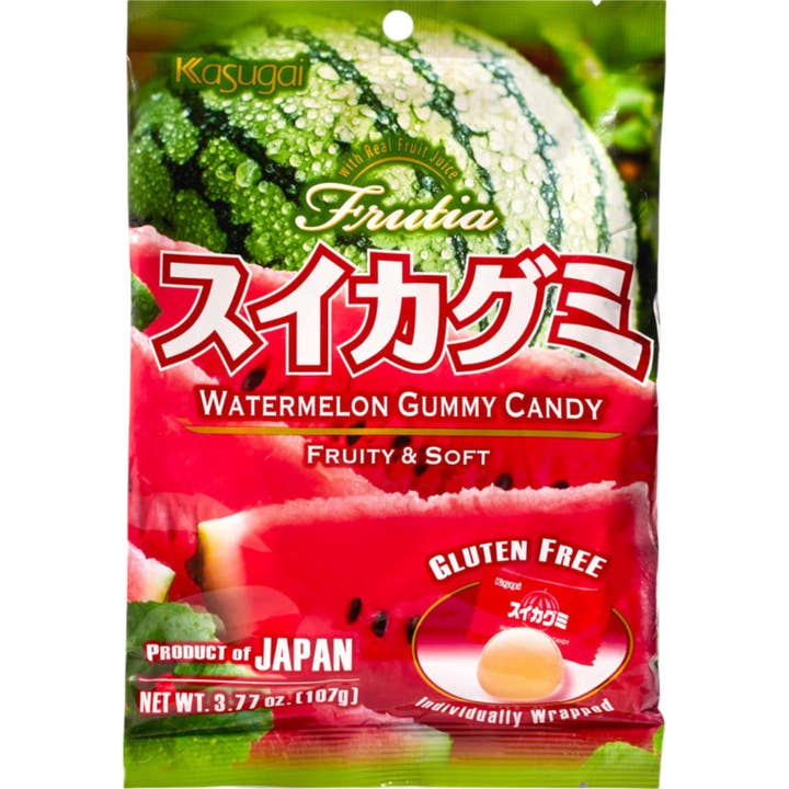 Kasugai Watermelon Gummy Can1` for wholesale by Cow Crack Wholesale