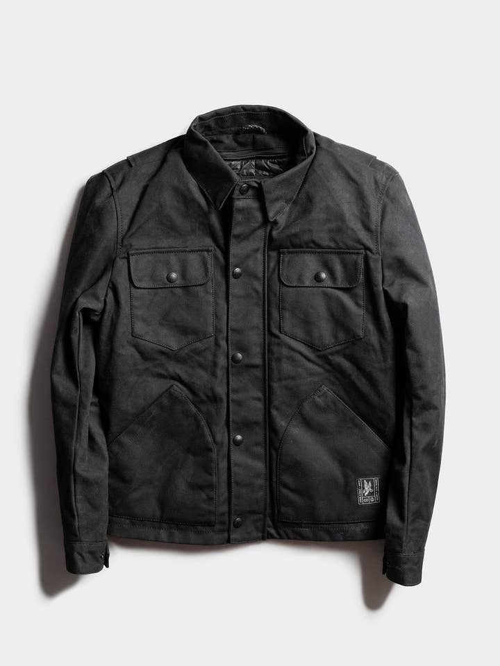 INR X VAHNA Armored Cruiser Jacket for wholesale by Iron & Resin