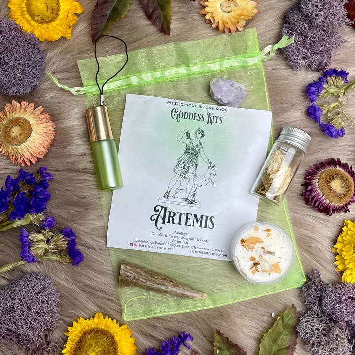 Artemis Goddess Kit for wholesale by Mystic Soul Ritual Shop