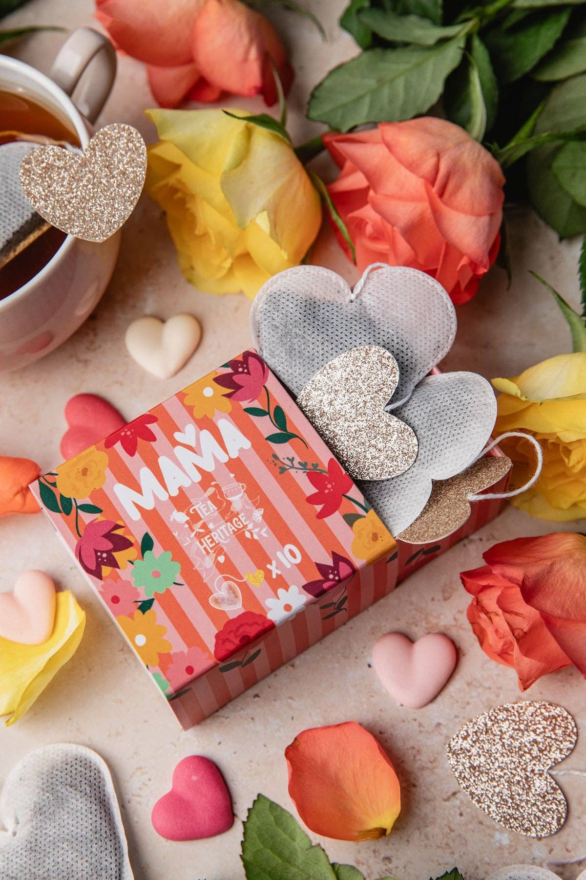 Tea Heritage - Wholesale Tea Bags - Mama Box - 10 tea bags - Mom - Gift1