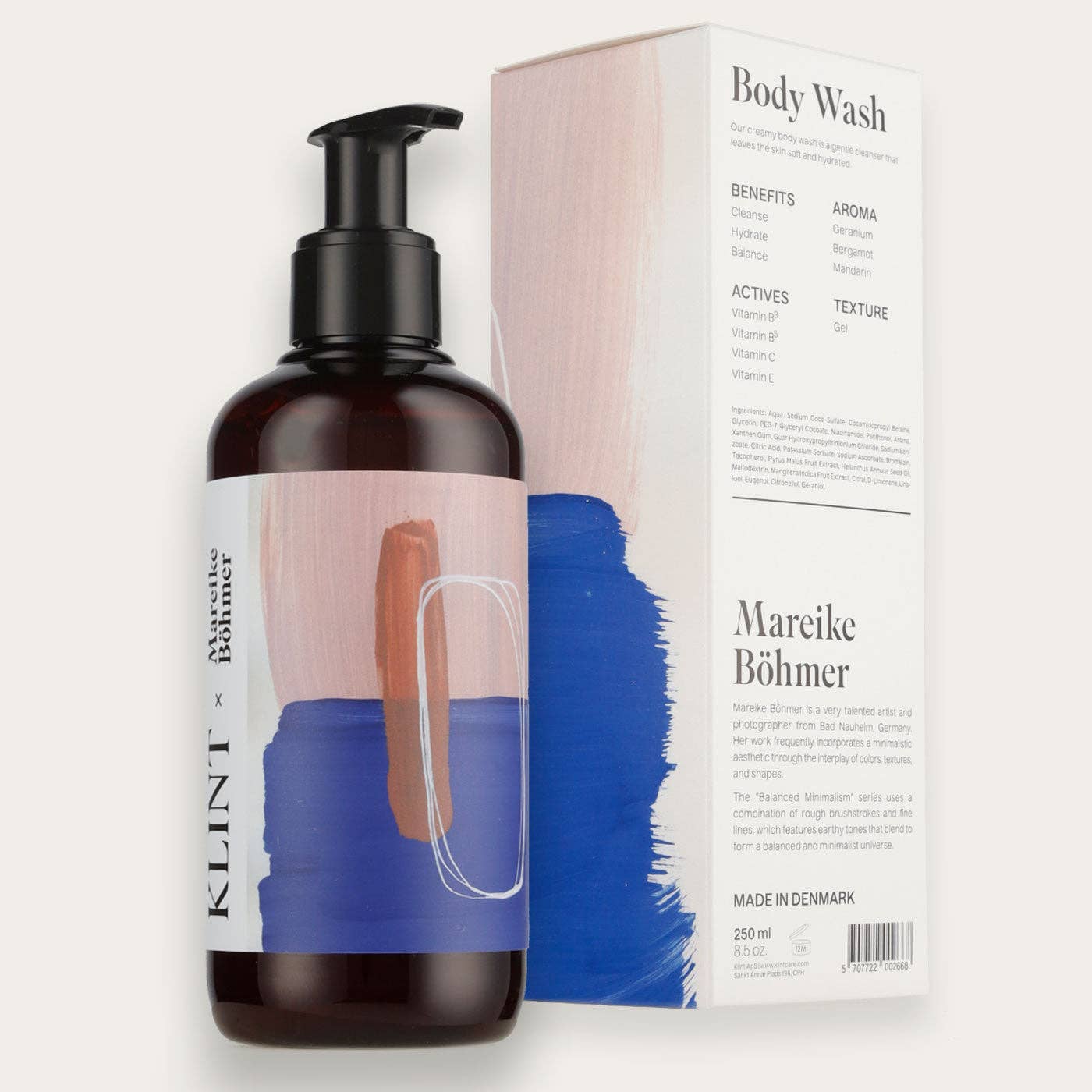 Klint – Gel de banho por atacado – Balanced Minimalism | Sabonete Líquido Corporal1