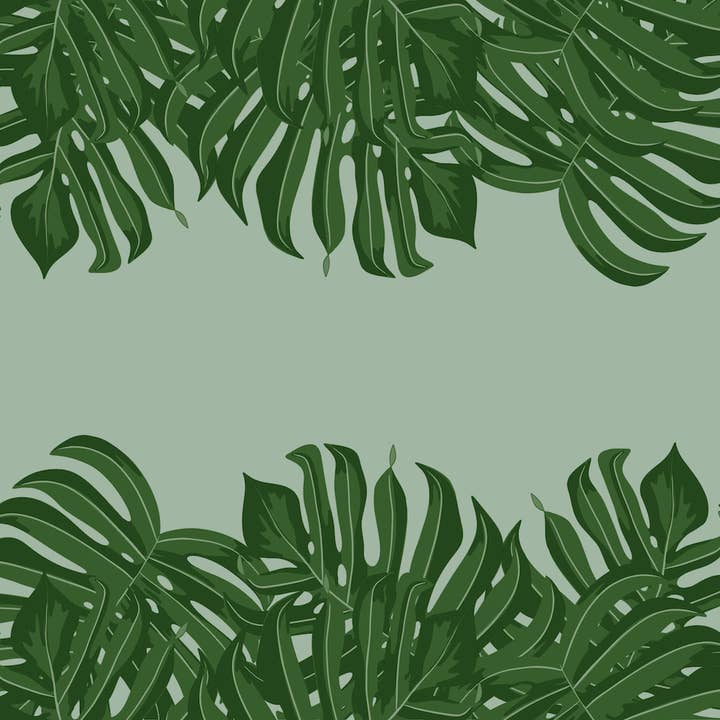 Monstera Towel for wholesale by Misha Hawaii Home