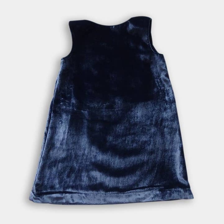 Vestido de terciopelo con encaje para venta al por mayor de Il était une couture