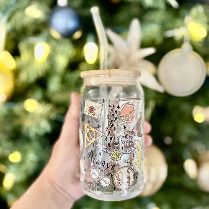 Harry Potter Libbey Glass Can for wholesale by Grace and Glamour