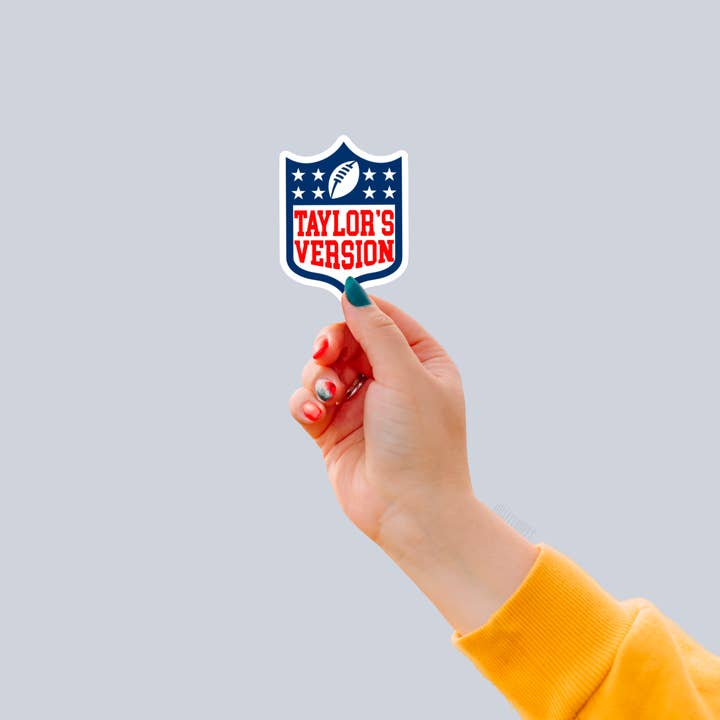 Taylor's Version Sticker | Football | Travis for wholesale by brattybloom