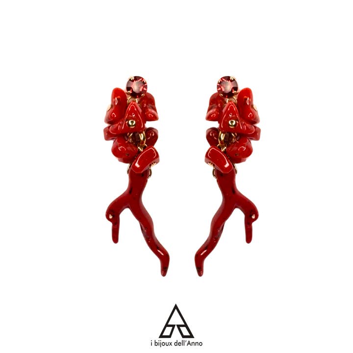 KORAL ØRERINGE for engroshandel hos bijoux dell'anno