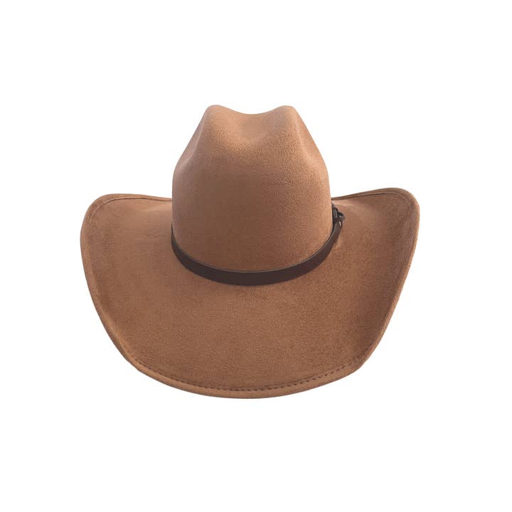 The Modern Cactus Co - Wholesale Cowboy Hat - Unisex - Unisex Vegan Suede Western Cowboy Hat