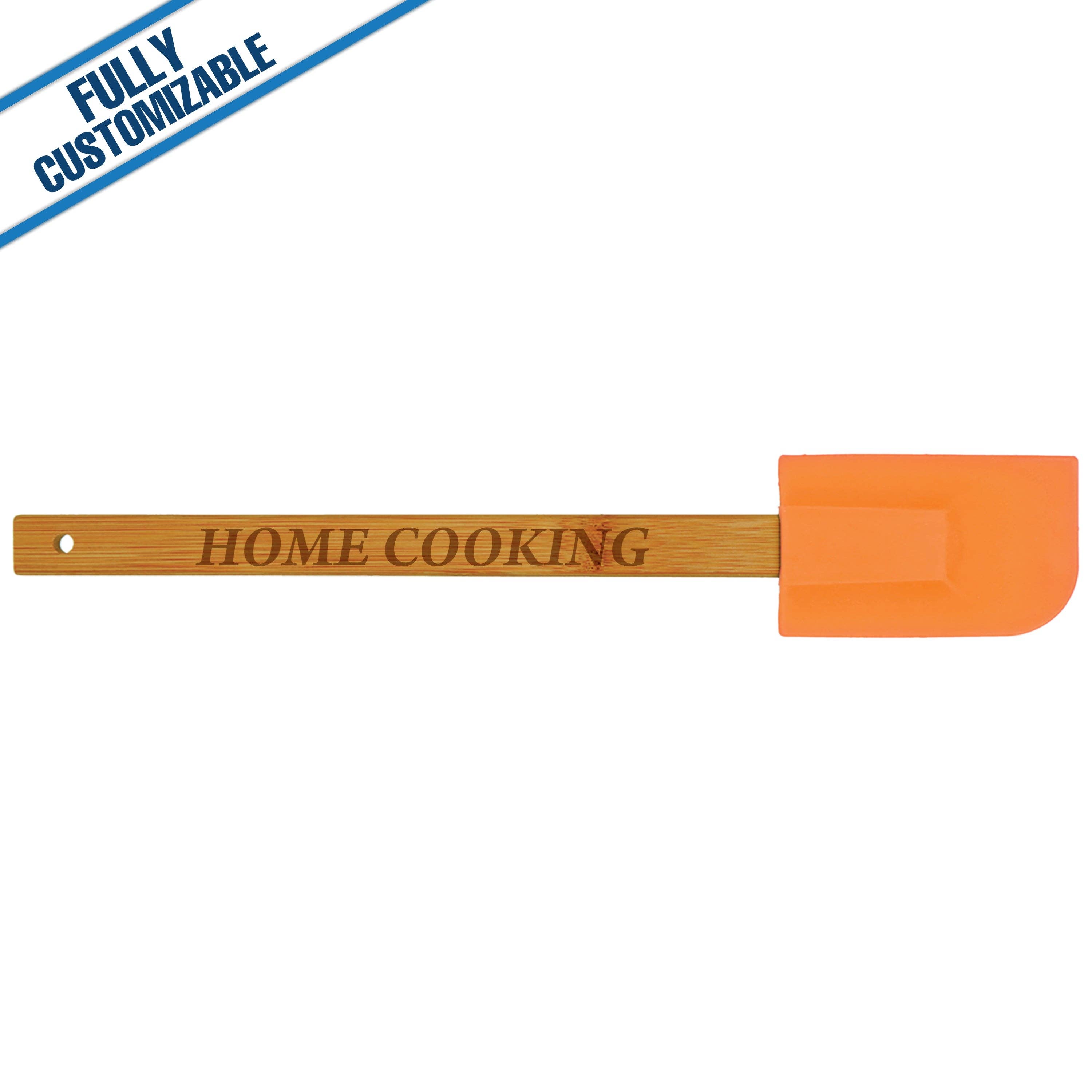 GiftWorksPlus - Wholesale Spatula/Turner - Silicone Spatula with Bamboo Handle - Fully Customizable2