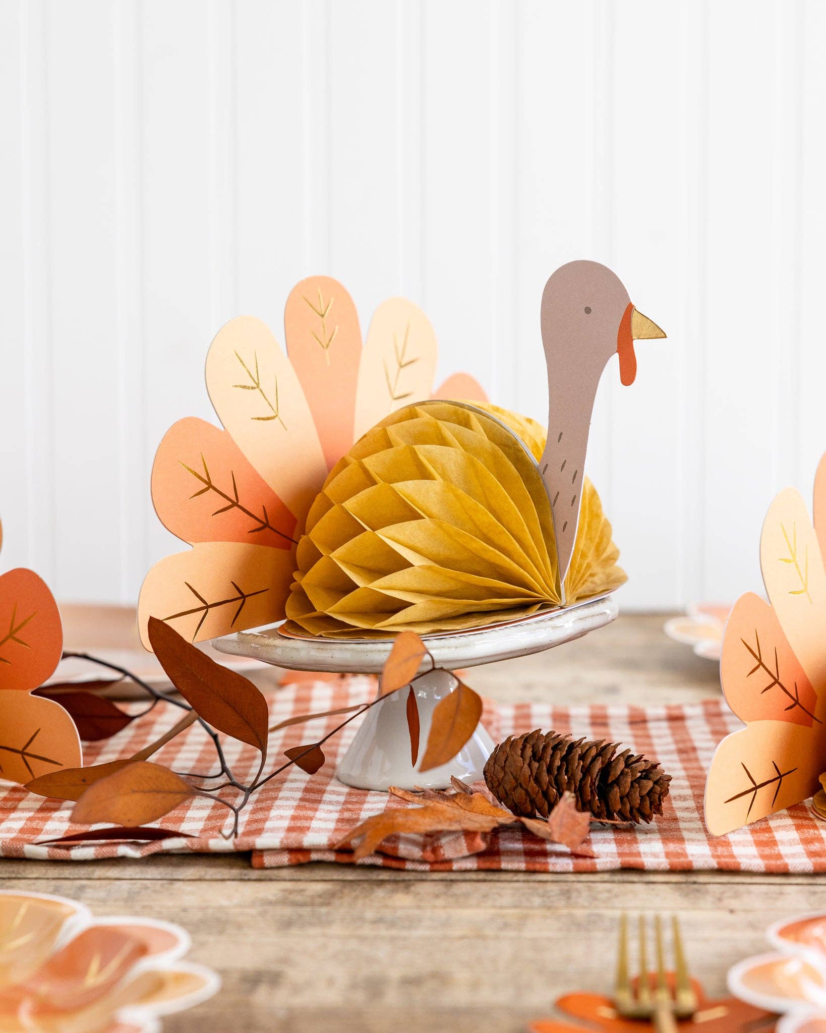 My Mind’s Eye - Vendita all'ingrosso Decorazioni da tavolo - THP1108 - Tacchini a nido d'ape3