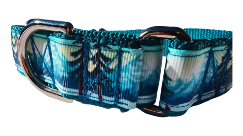 Rocky Mountain Hound - Wholesale Pet Collar - Dog - 1" Mountain Tree Dog Collar, Leash, Martingale, or Harness4