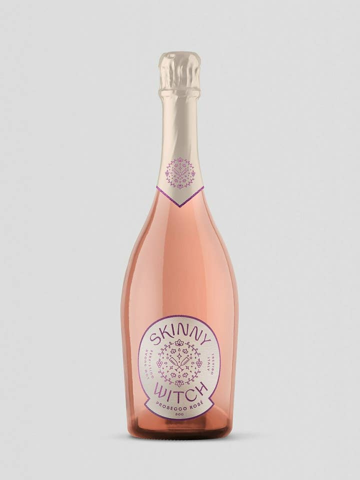 Skinny Witch Rosé Prosecco DOCG (75cl) for wholesale by Skull X/ Skinny Witch