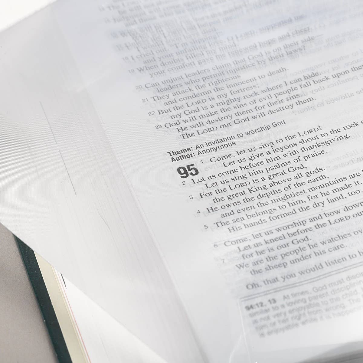 Christian Art Gifts - Wholesale Booklight - Magnifying Sheet Page1