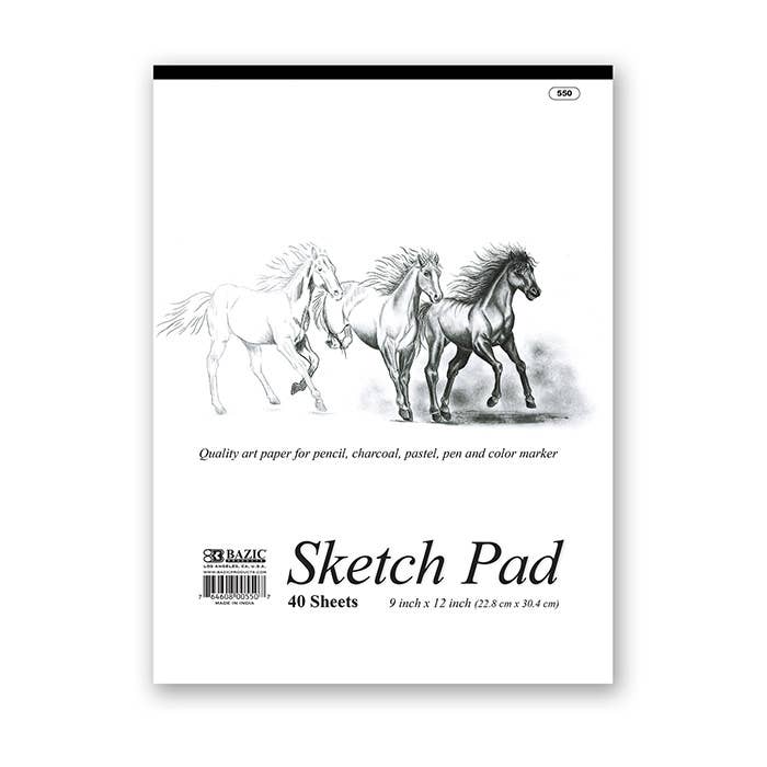Luna Office Supply -  Everyday Essential - Wholesale Sketchbook/Sketchpad - Premium Sketch Pad0