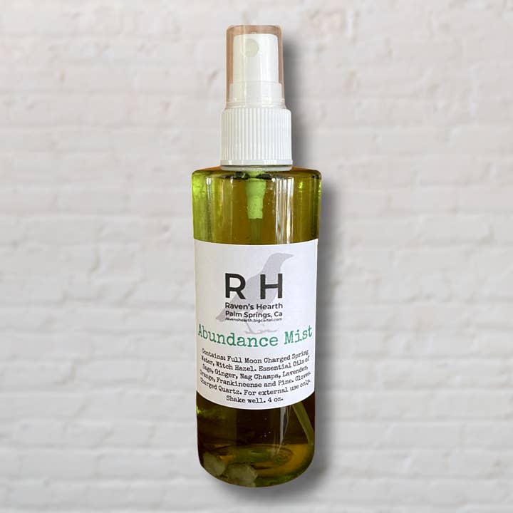 Raven’s Hearth - Wholesale Room & Linen Spray - Abundance Mist | Manifestation | Room & Body Spray2