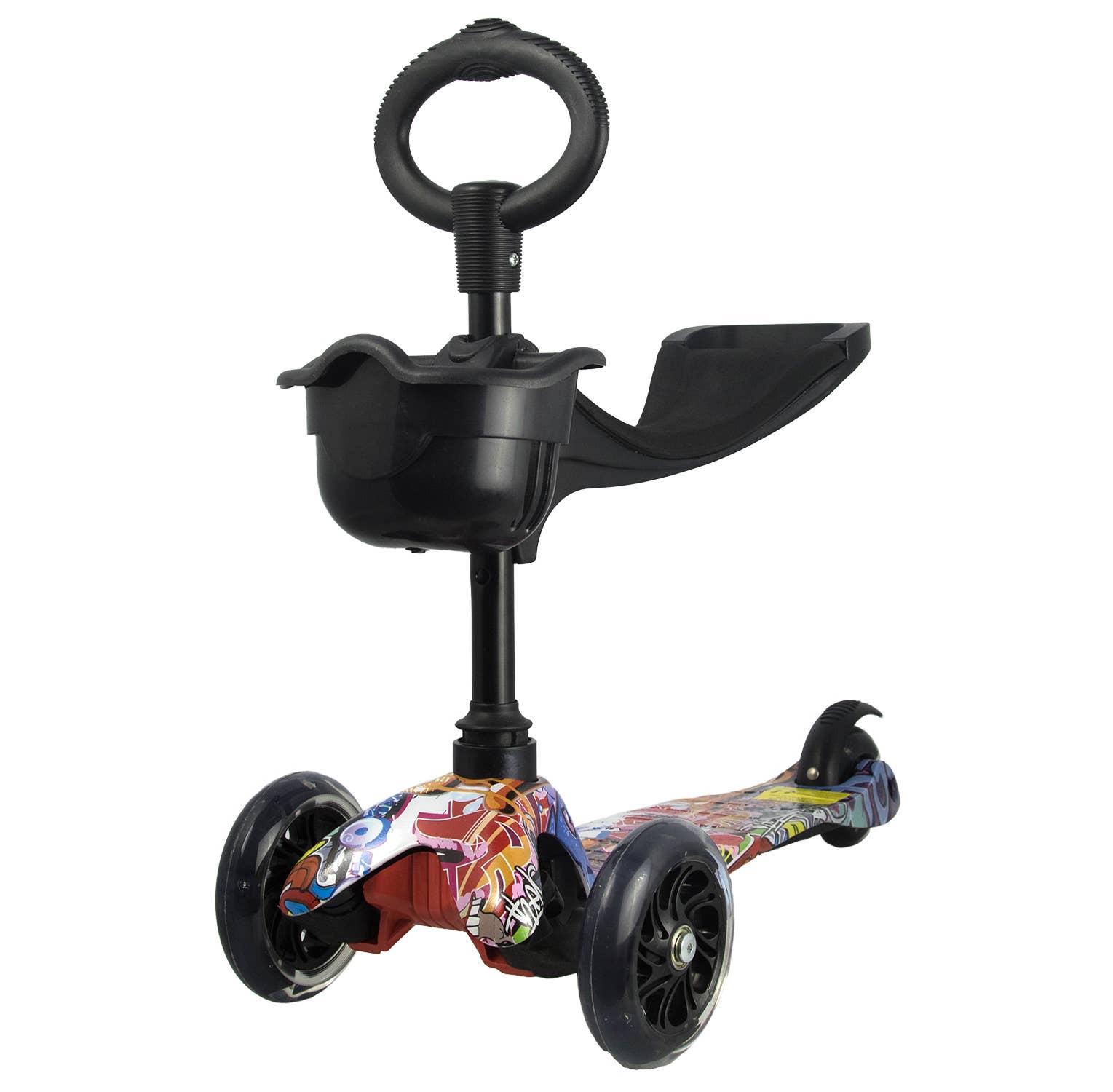 Airel - Wholesale Bike/Scooter - Kids - Airel 3 in 1 Multicolor Scooter Rigid and safe4