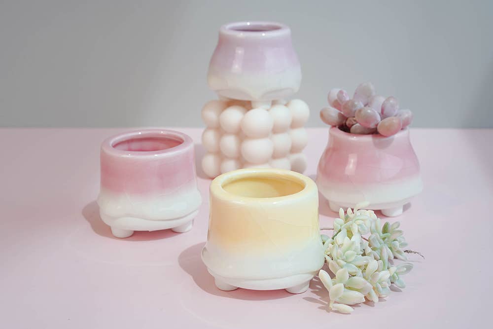 Springer Décor - Wholesale Plantenpot - Druipende Geglazuurde Vingerpotten - 4 Vorm21