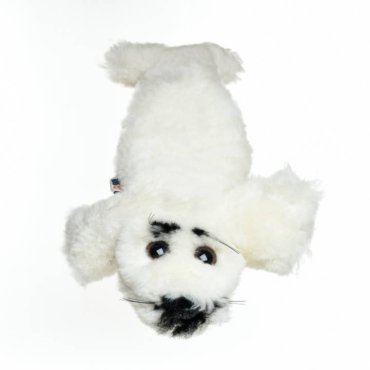 Flat Friends – wholesale Fyllda/plyschleksaker - Barn och baby – Harpa Seal Pup fårskinn leksak Jorgia