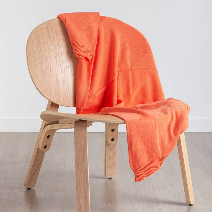 AGATHA PORTO - Vendita all'ingrosso Plaid - Plaid Serra - Corallo0