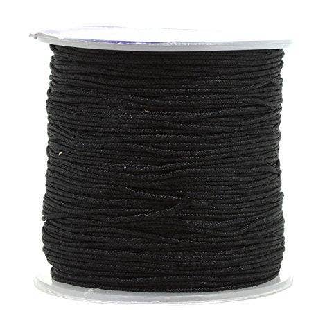 Mandala Crafts – wholesale Craft supplies – Mandala Crafts Nylon Satin Cord, Rattail Trim Thread for Chinese Knotting, Kumihimo, Beading, Macramé, Jewelry Making, Sewing13