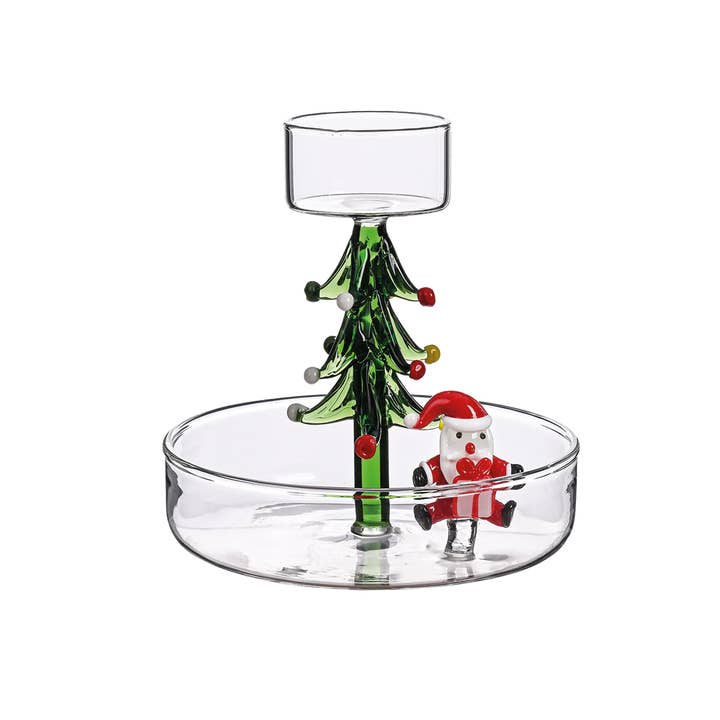 3D Christmas Tealight Candle Holder D11.5 H12.3cm for wholesale by Opjet Paris