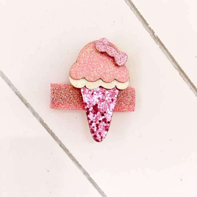 Pimpilotta - Wholesale Hair Clip - Kids - Mini Glitter Collection - Hair Clips With Mini Glitter Figures4