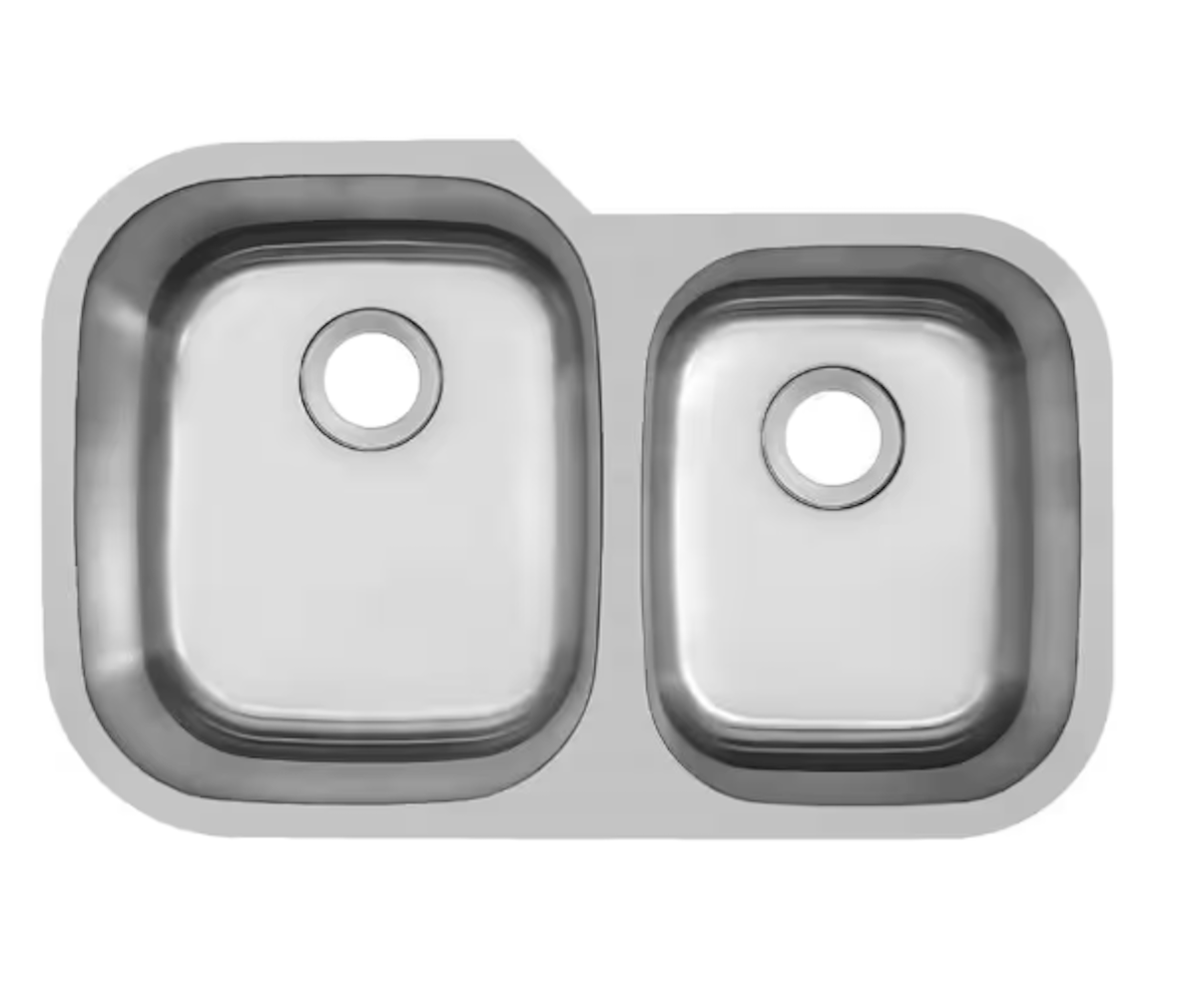 Soho Surfaces - Vente Appareils électroménagers - Évier de cuisine à double cuve 60/40 en acier inoxydable2