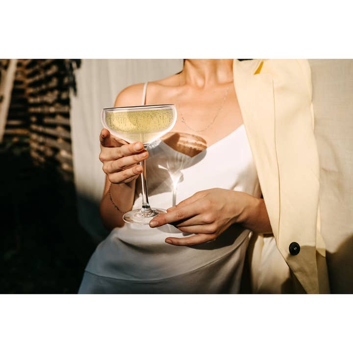 Fox Run Brands - Wholesale Champagne flute - Outset Coupe Champagne Glasses6