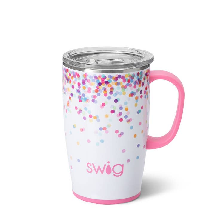 Tasse de voyage Confettis (18 oz) pour la vente par Swig Life