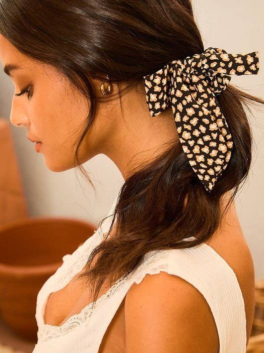 Leopard Print Hair Tie for wholesale by Main Strip