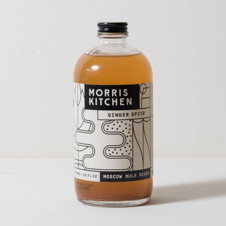 Ginger Spice Cocktail Mule Mixer 16 oz for wholesale by Morris Kitchen