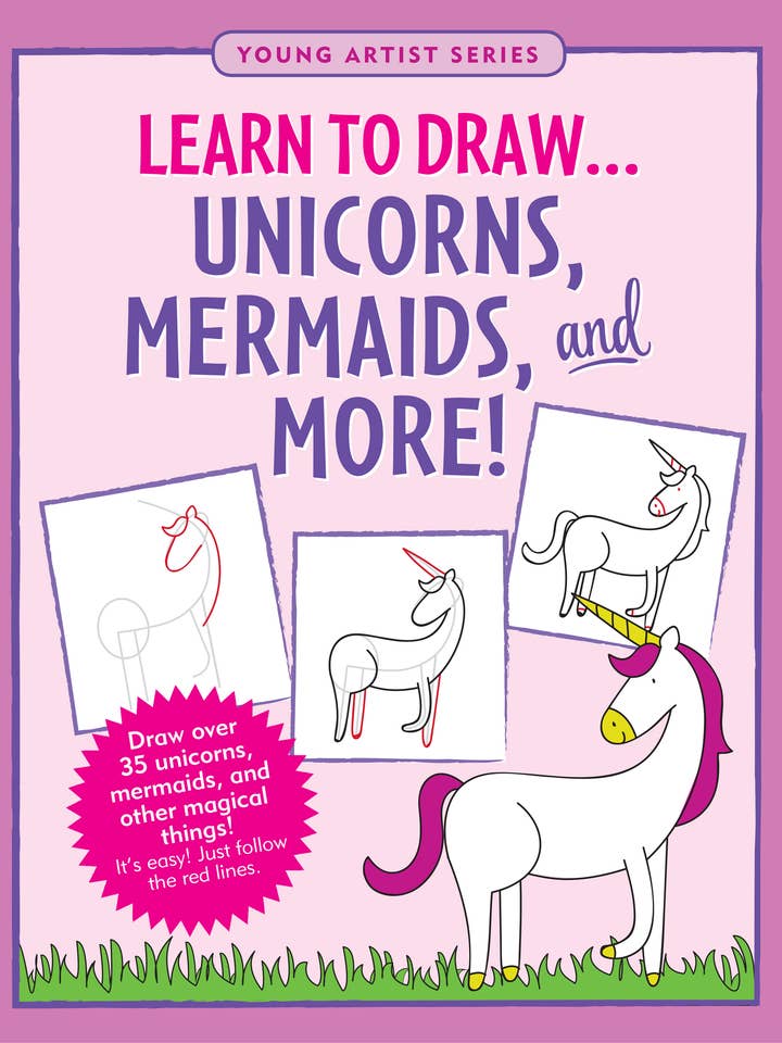 Learn to Draw . . . Unicorns, Mermaids & More! for wholesale by Peter Pauper Press